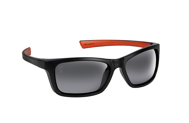 FOX okuliare COLLECTION WRAPS BLACK/ORANGE - GREY LENS